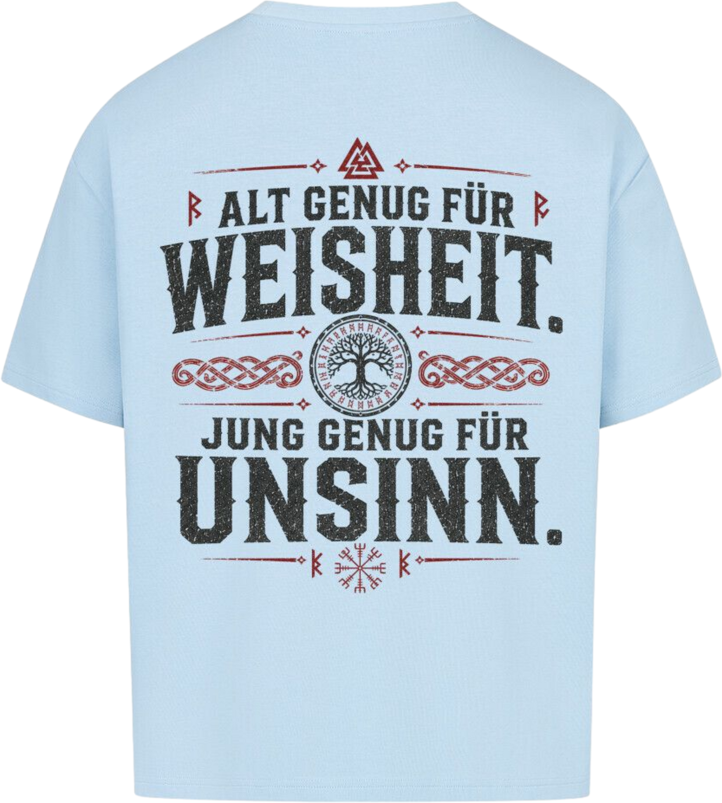 Oversized Shirt "Weisheit"