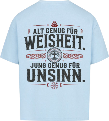 Oversized Shirt "Weisheit"