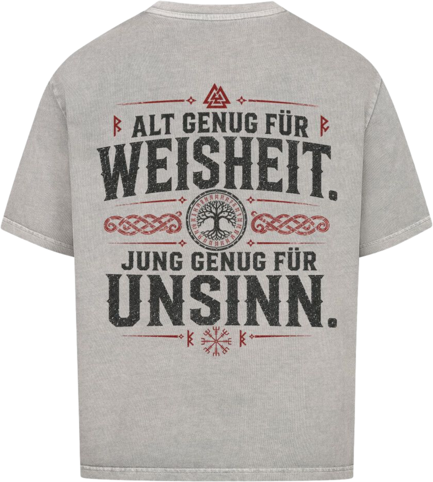 Oversized Shirt "Weisheit"