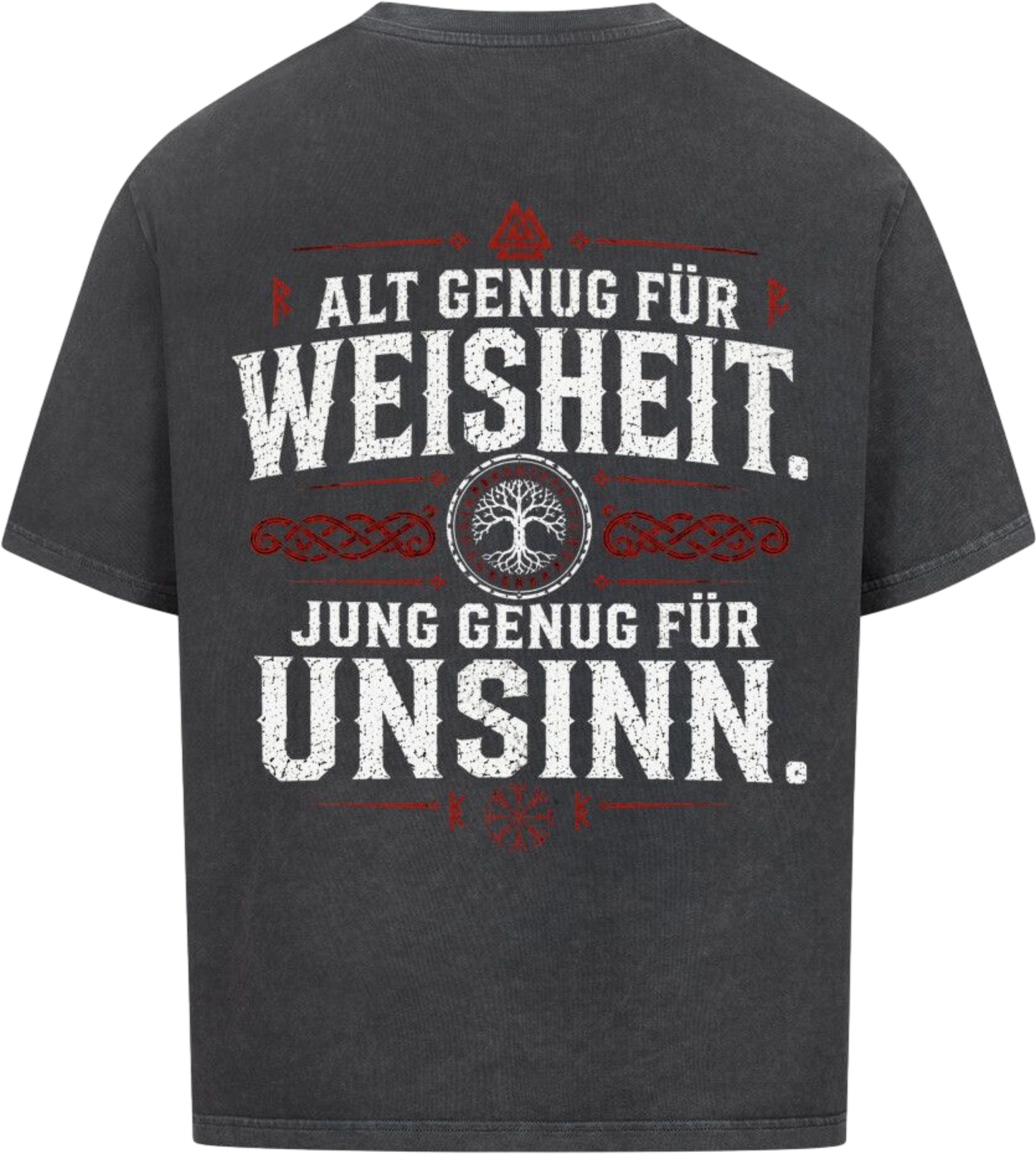 Oversized Shirt "Weisheit"
