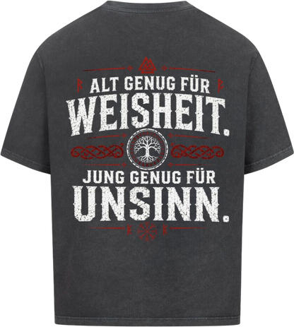 Oversized Shirt "Weisheit"