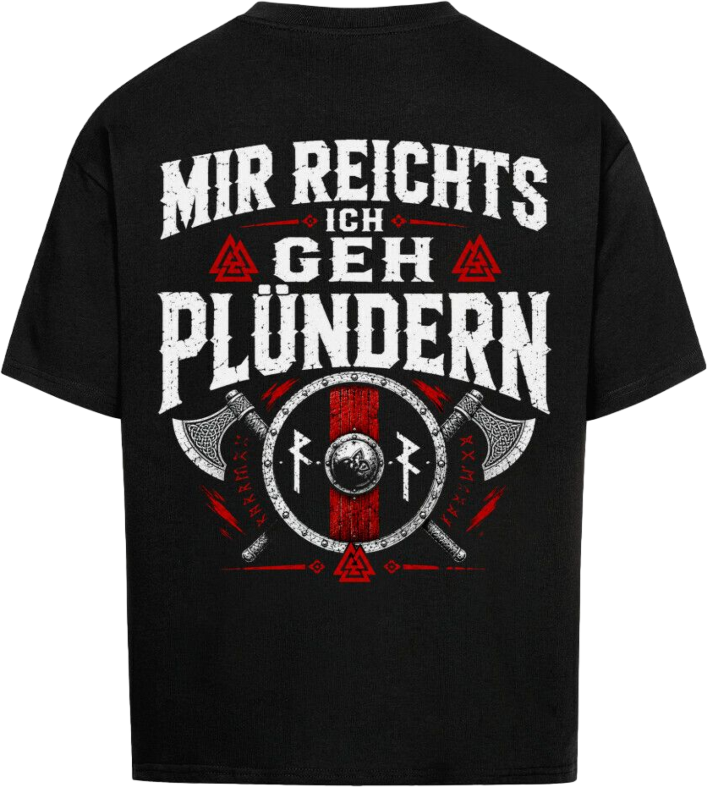 Oversized Shirt "Ich geh Plündern"