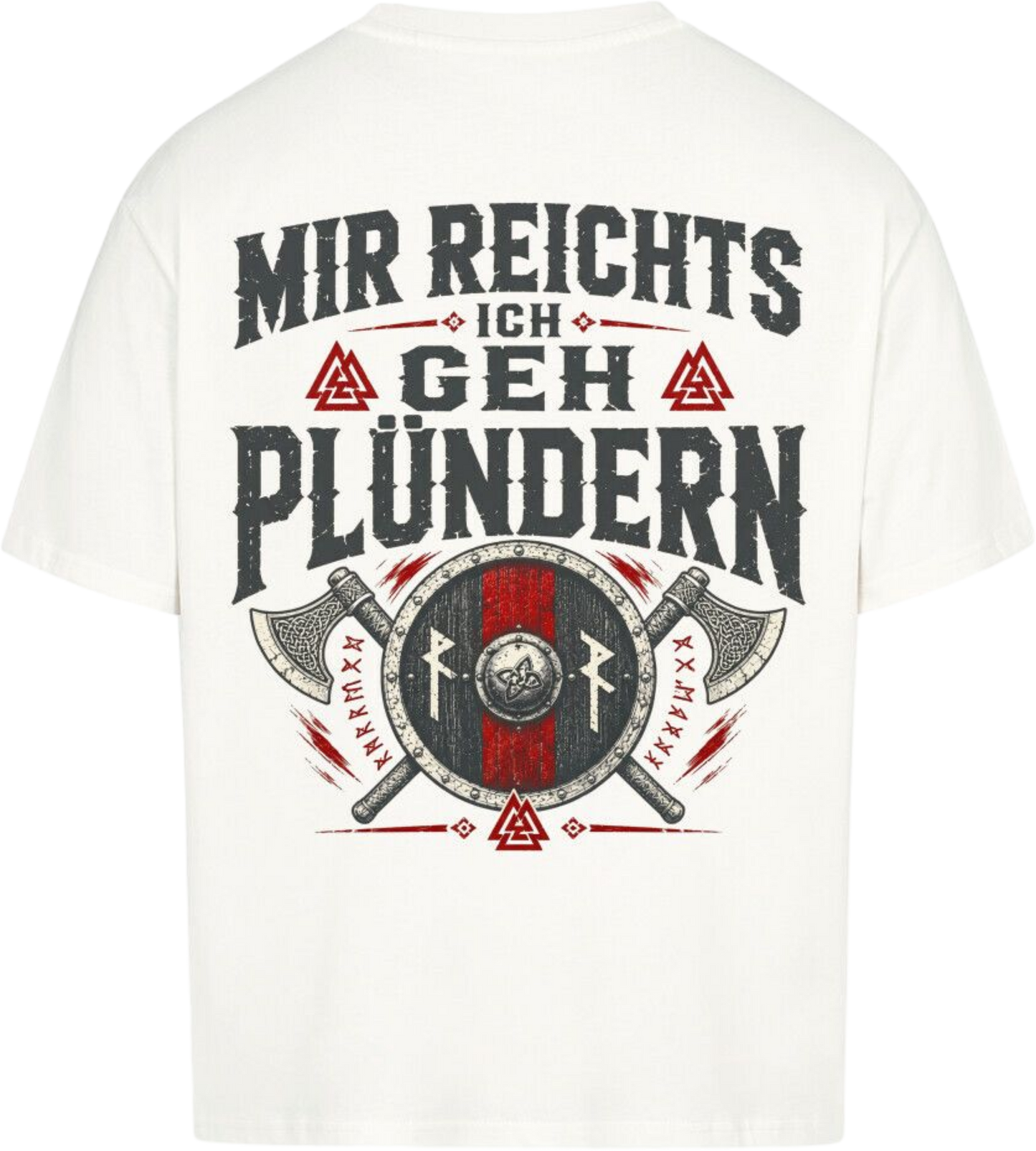 Oversized Shirt "Ich geh Plündern"