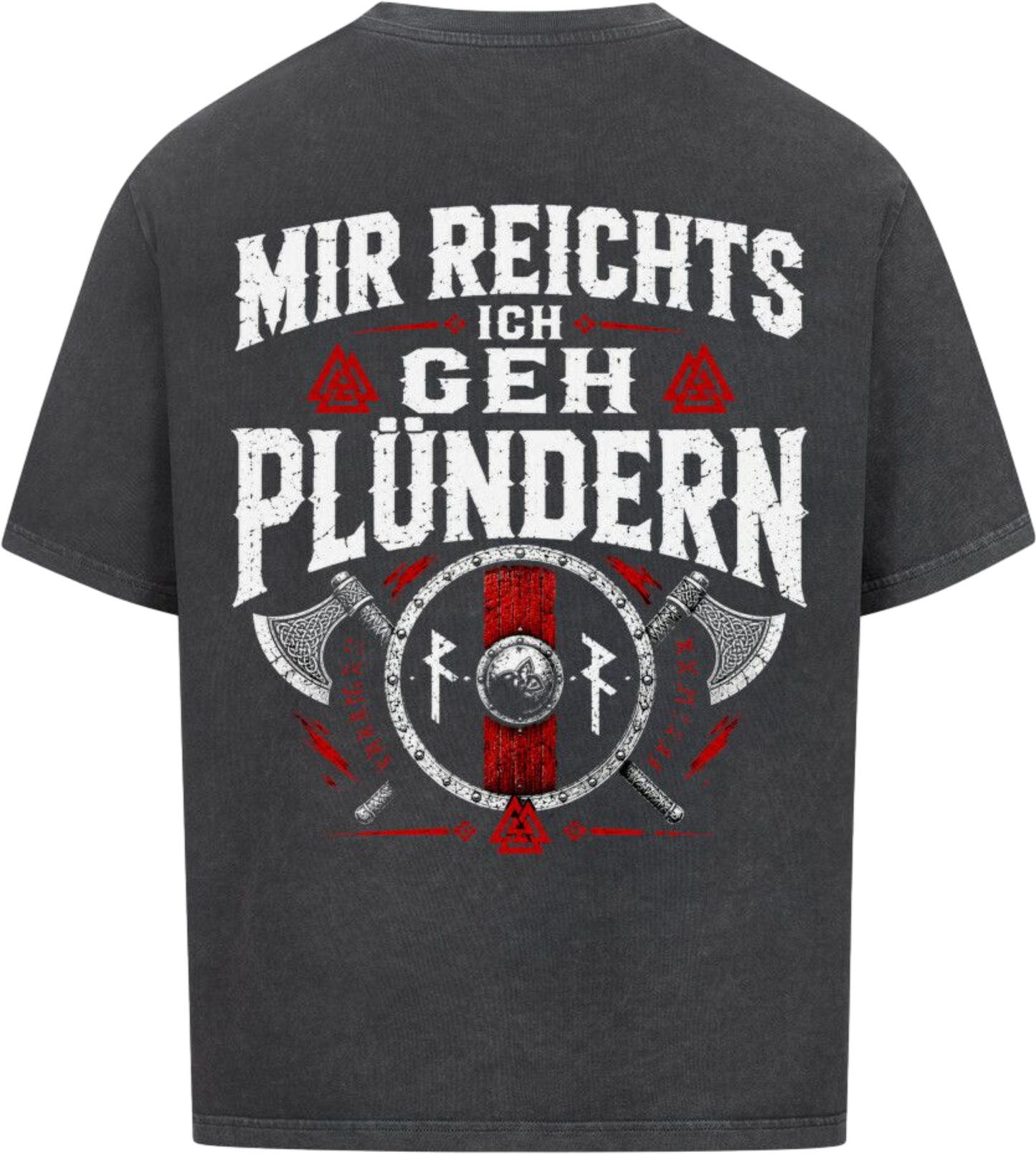 Oversized Shirt "Ich geh Plündern"