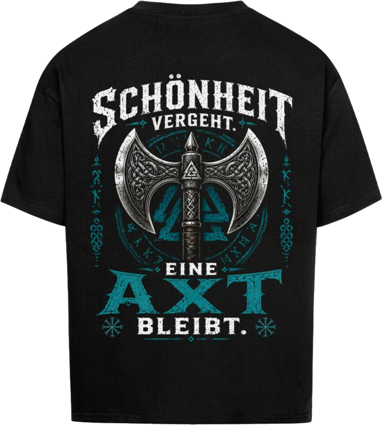 Oversized Shirt "Schönheit vergeht"