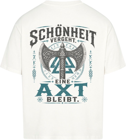 Oversized Shirt "Schönheit vergeht"