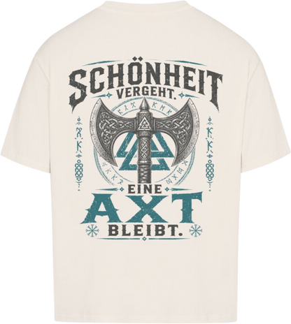 Oversized Shirt "Schönheit vergeht"