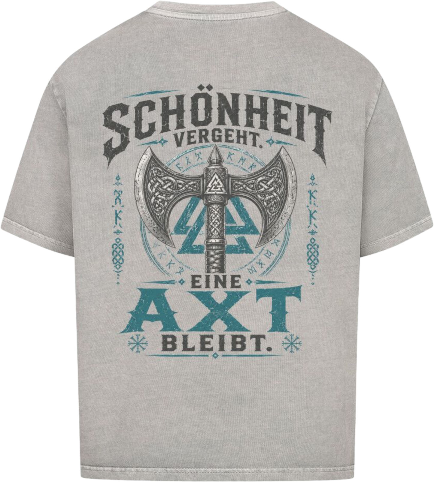 Oversized Shirt "Schönheit vergeht"
