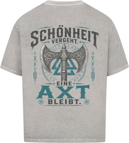 Oversized Shirt "Schönheit vergeht"