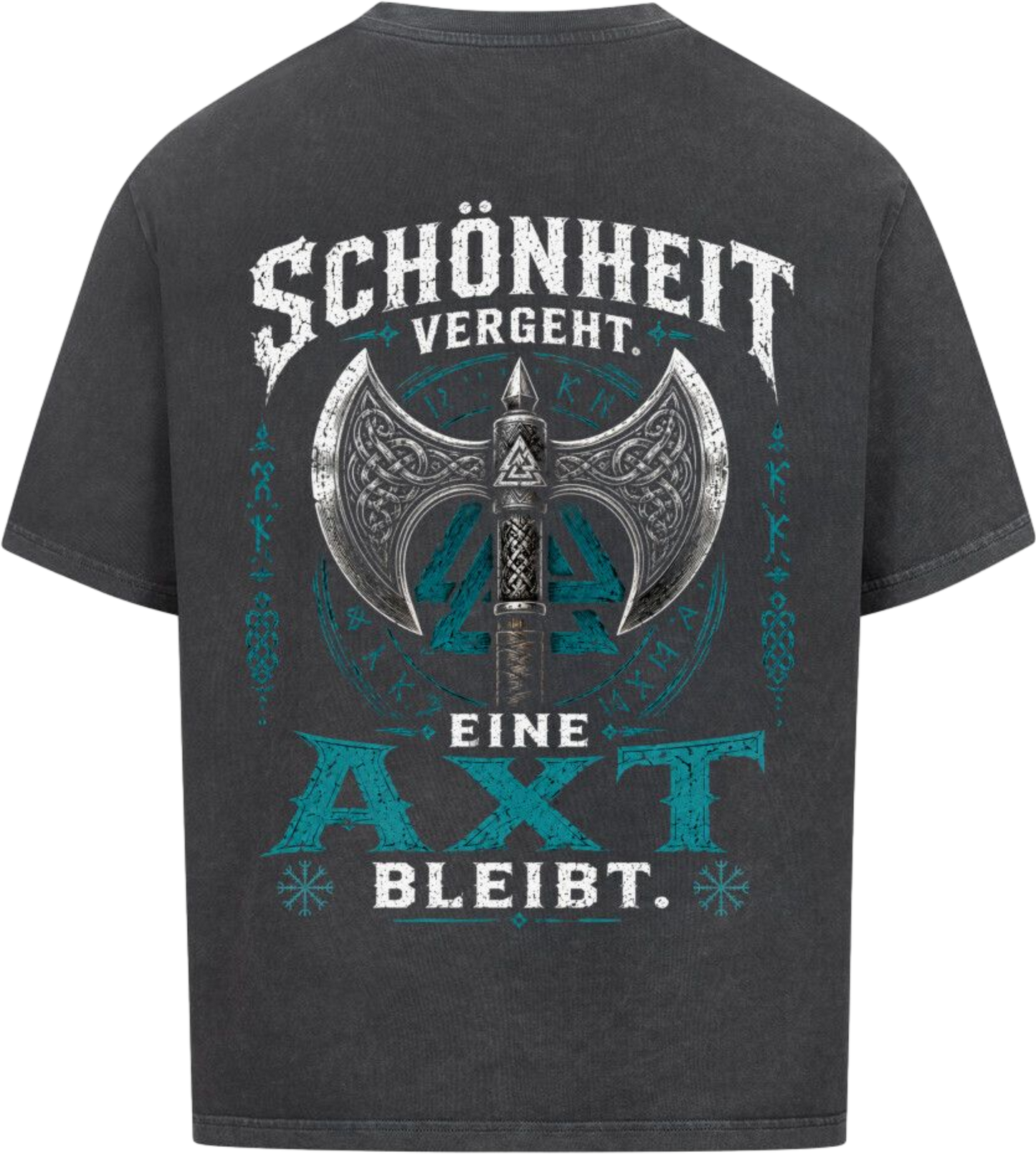 Oversized Shirt "Schönheit vergeht"