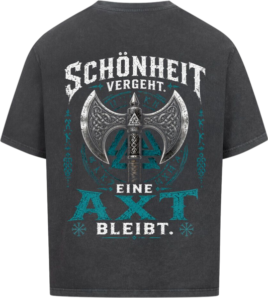 Oversized Shirt "Schönheit vergeht"
