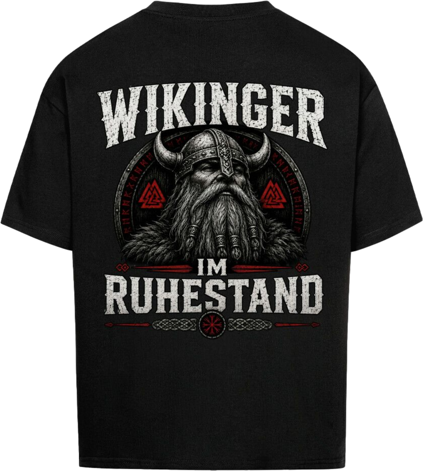 Oversized Shirt "Wikinger im Ruhestand"