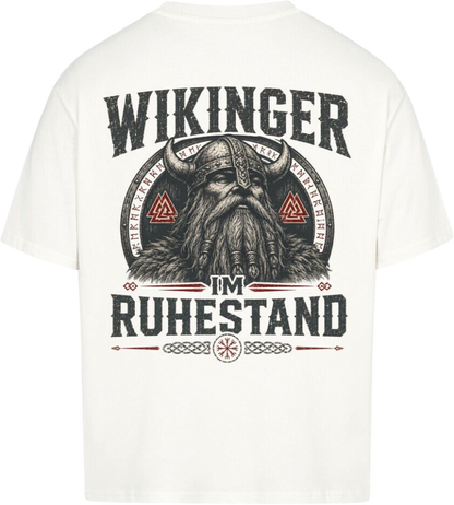 Oversized Shirt "Wikinger im Ruhestand"