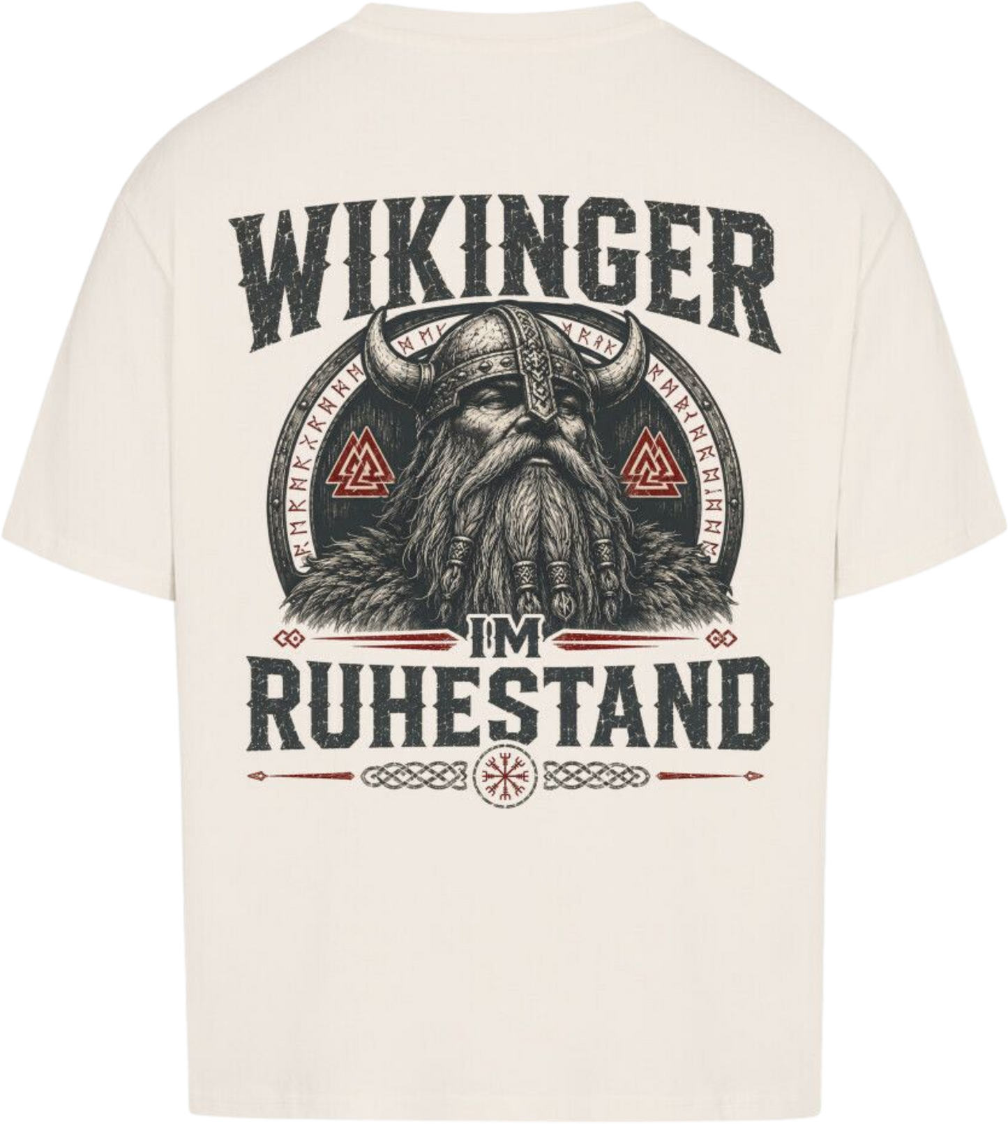 Oversized Shirt "Wikinger im Ruhestand"