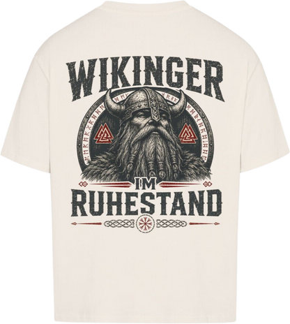 Oversized Shirt "Wikinger im Ruhestand"