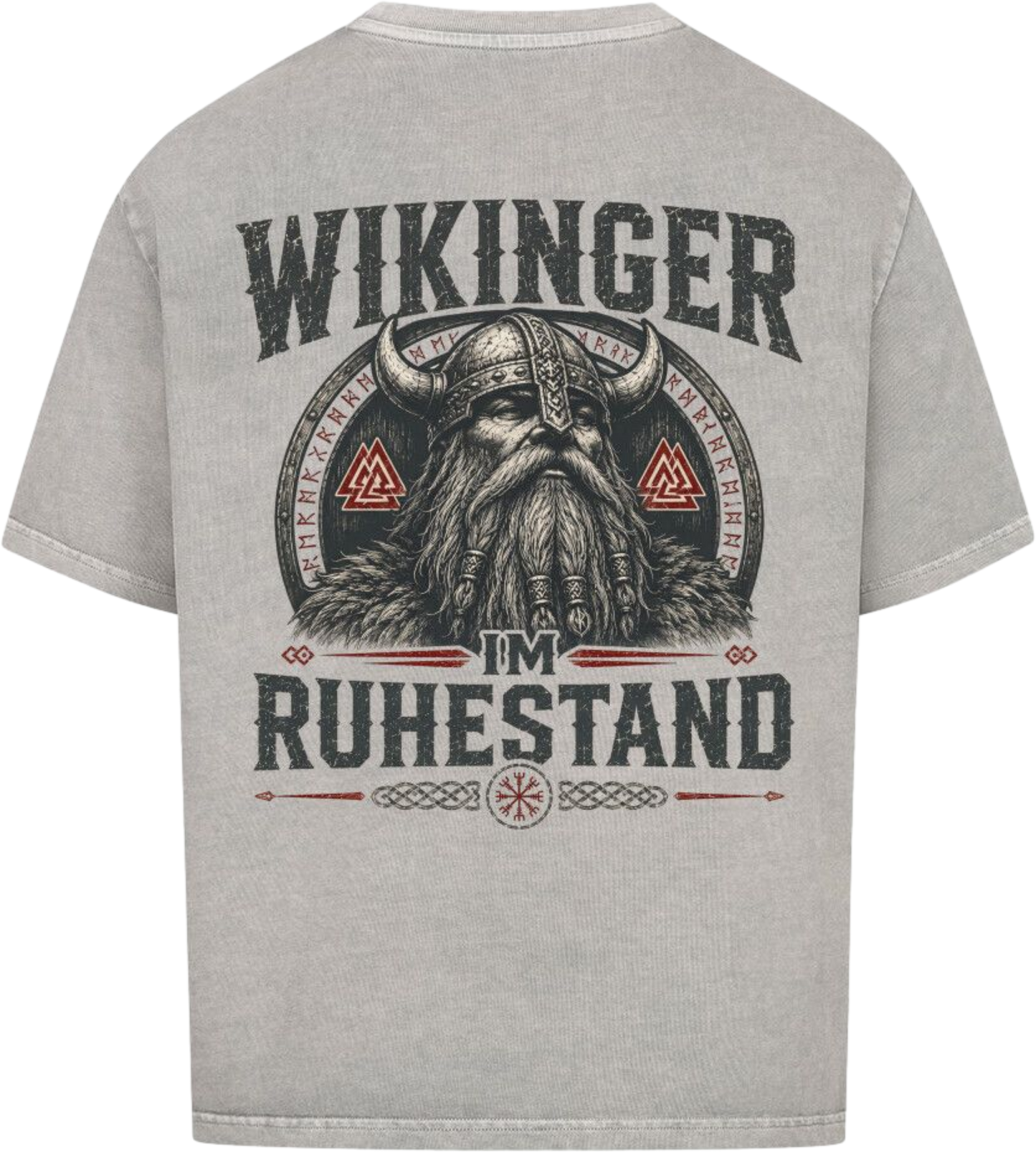 Oversized Shirt "Wikinger im Ruhestand"