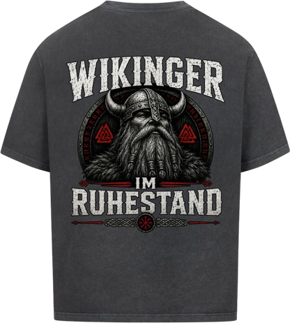 Oversized Shirt "Wikinger im Ruhestand"
