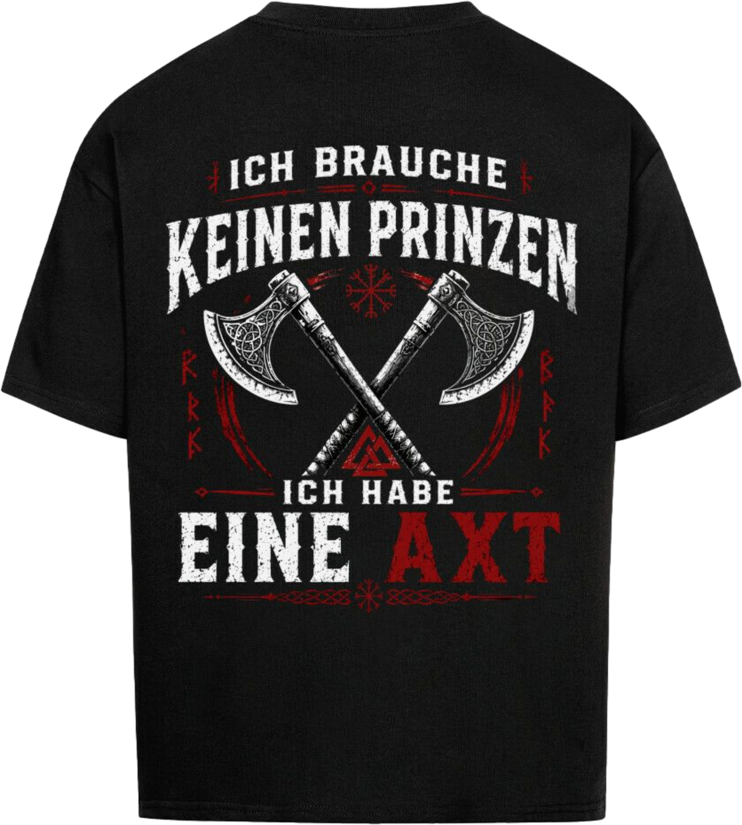 Oversized Shirt "Ich habe eine Axt"