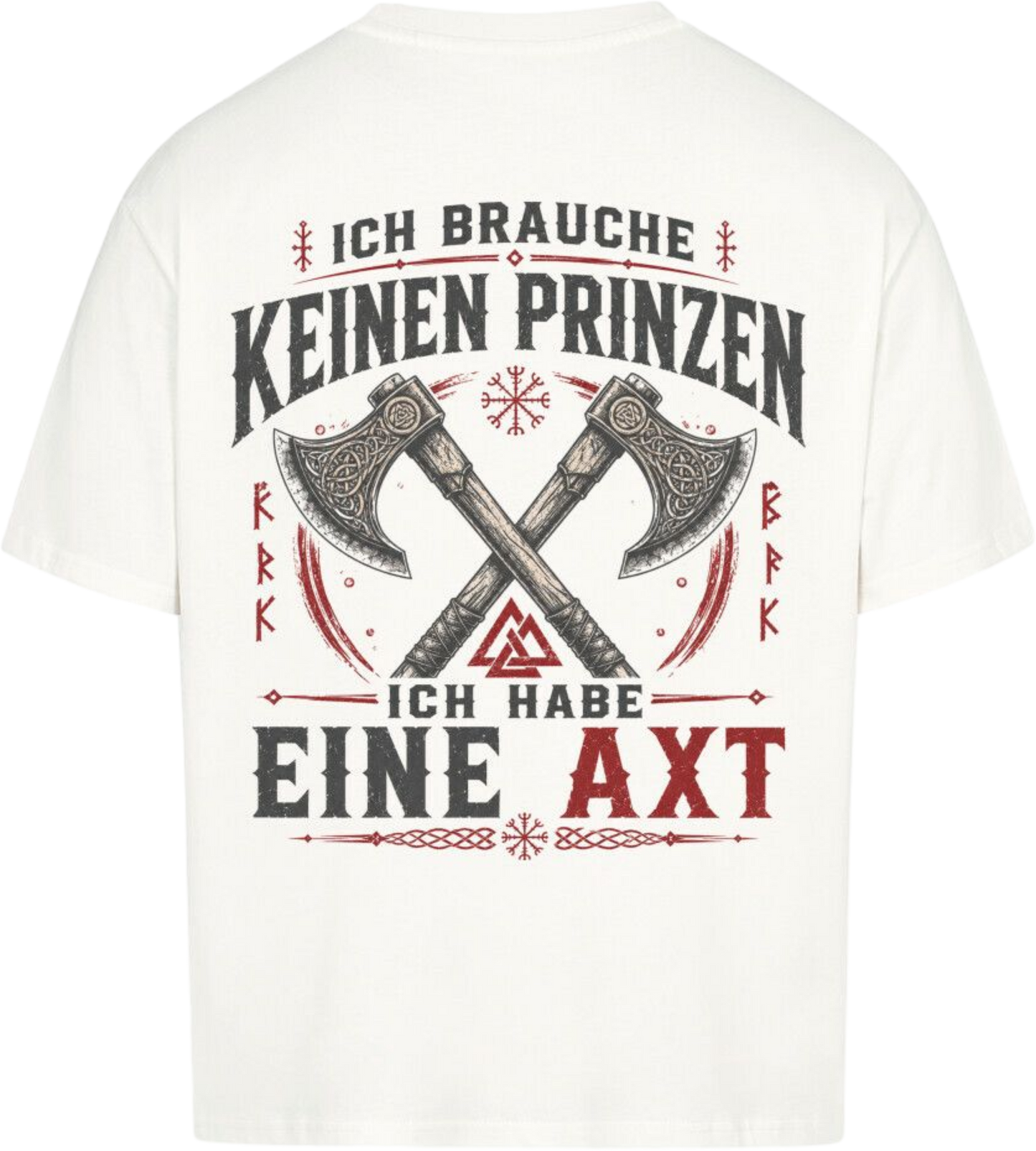 Oversized Shirt "Ich habe eine Axt"
