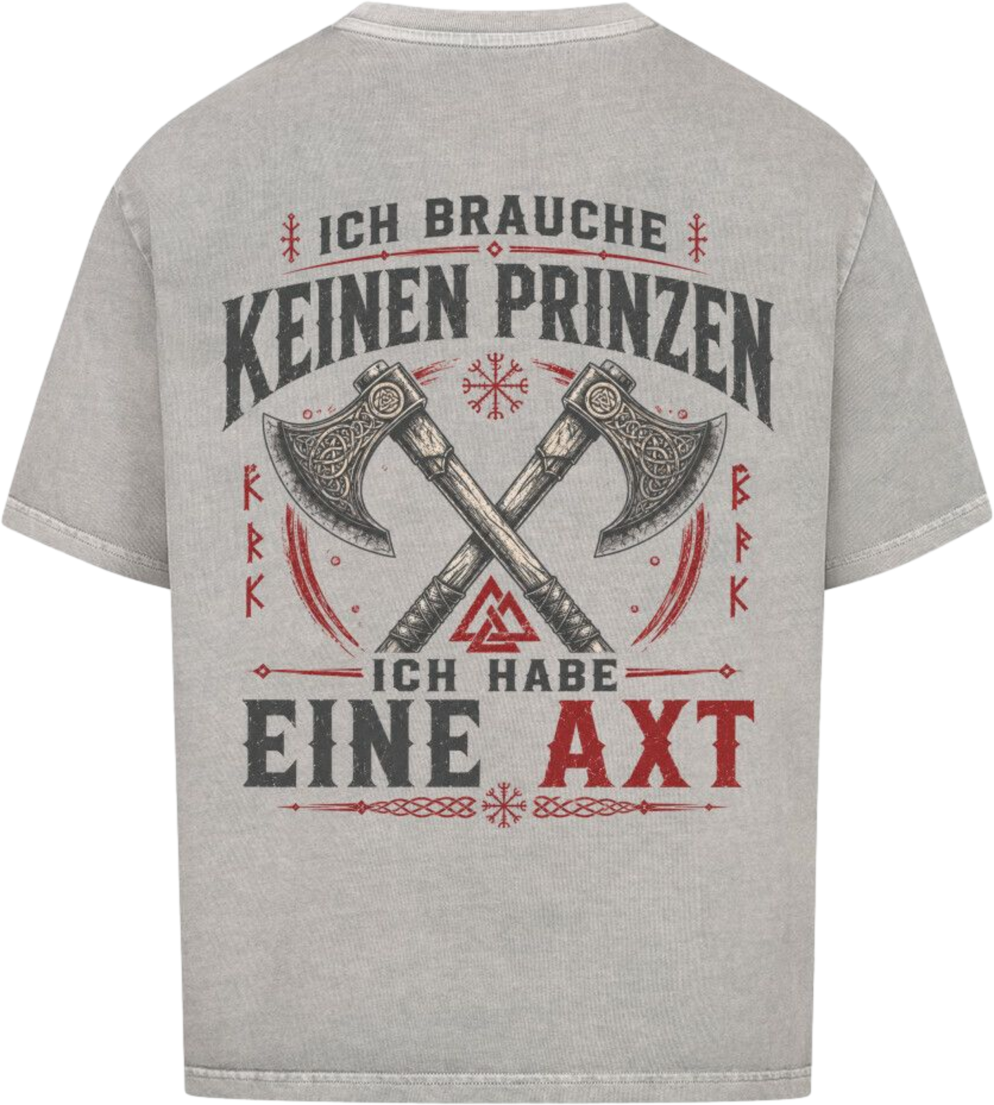 Oversized Shirt "Ich habe eine Axt"