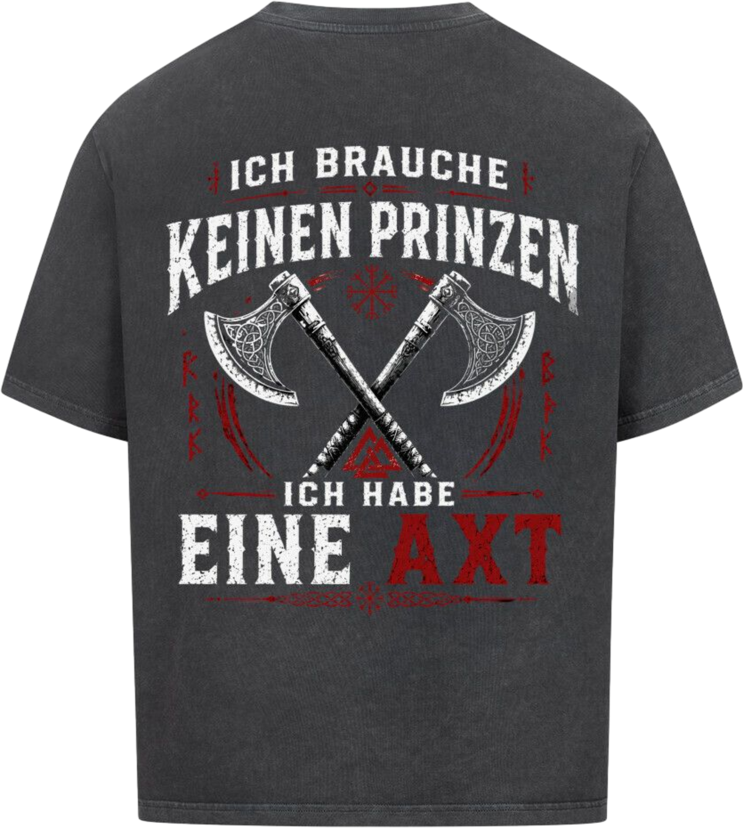 Oversized Shirt "Ich habe eine Axt"