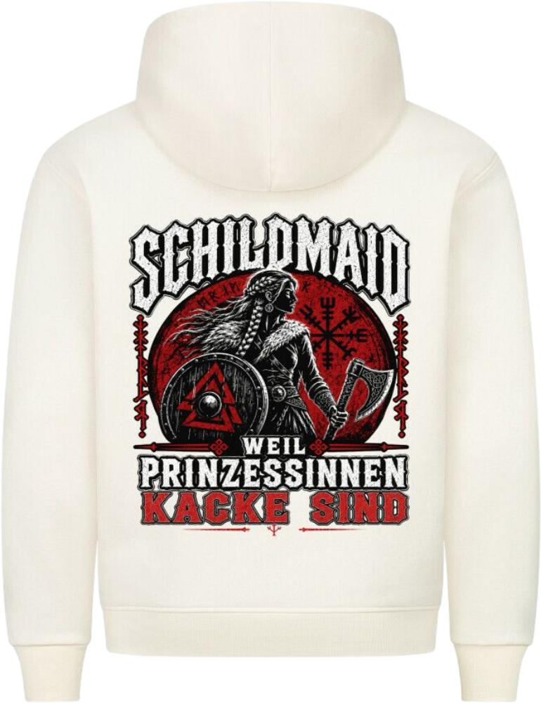 Premium Hoodie "Schildmaid"