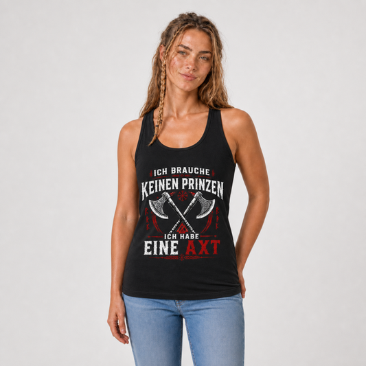 Frauen Tanktop "Ich habe eine Axt"