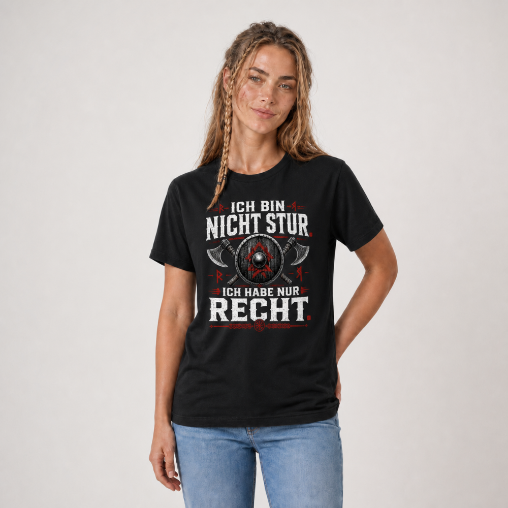 Frauen Shirt "Ich habe Recht"