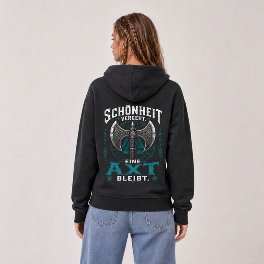 Premium Hoodie "Schönheit vergeht"