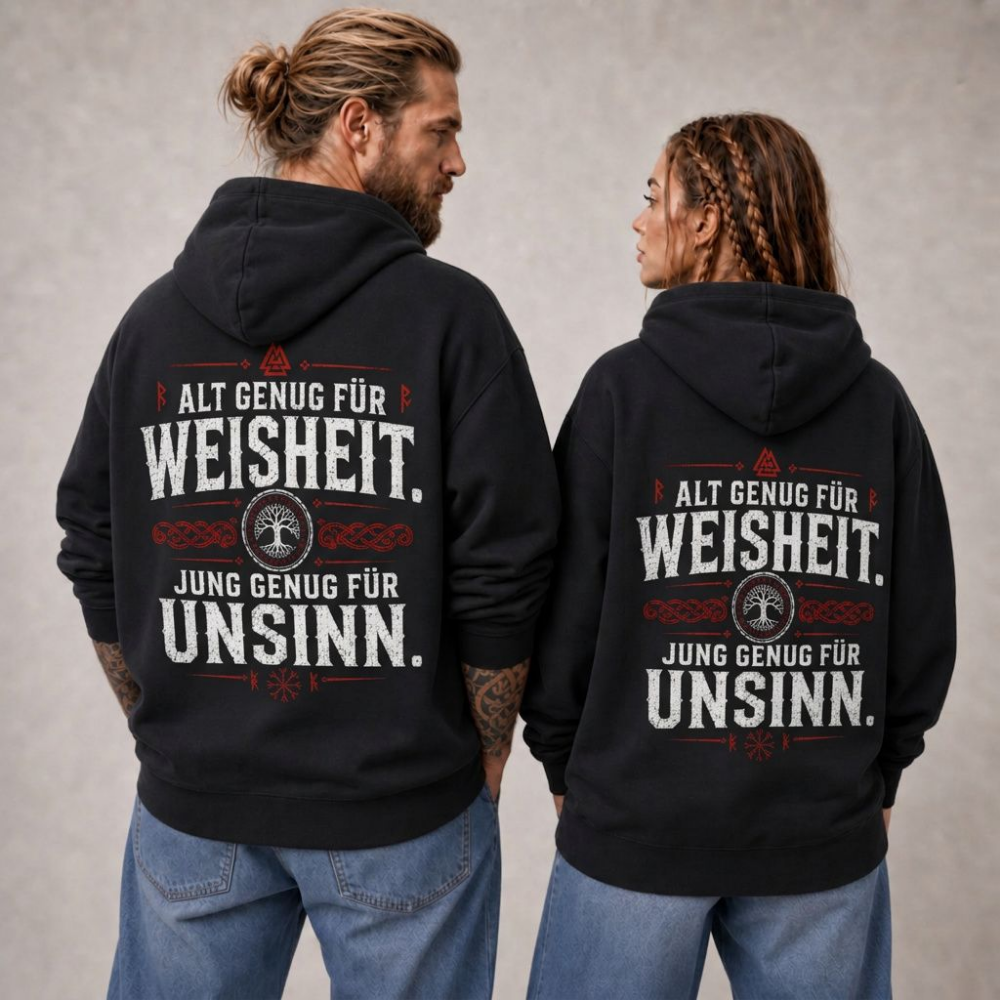 Premium Hoodie "Weisheit"