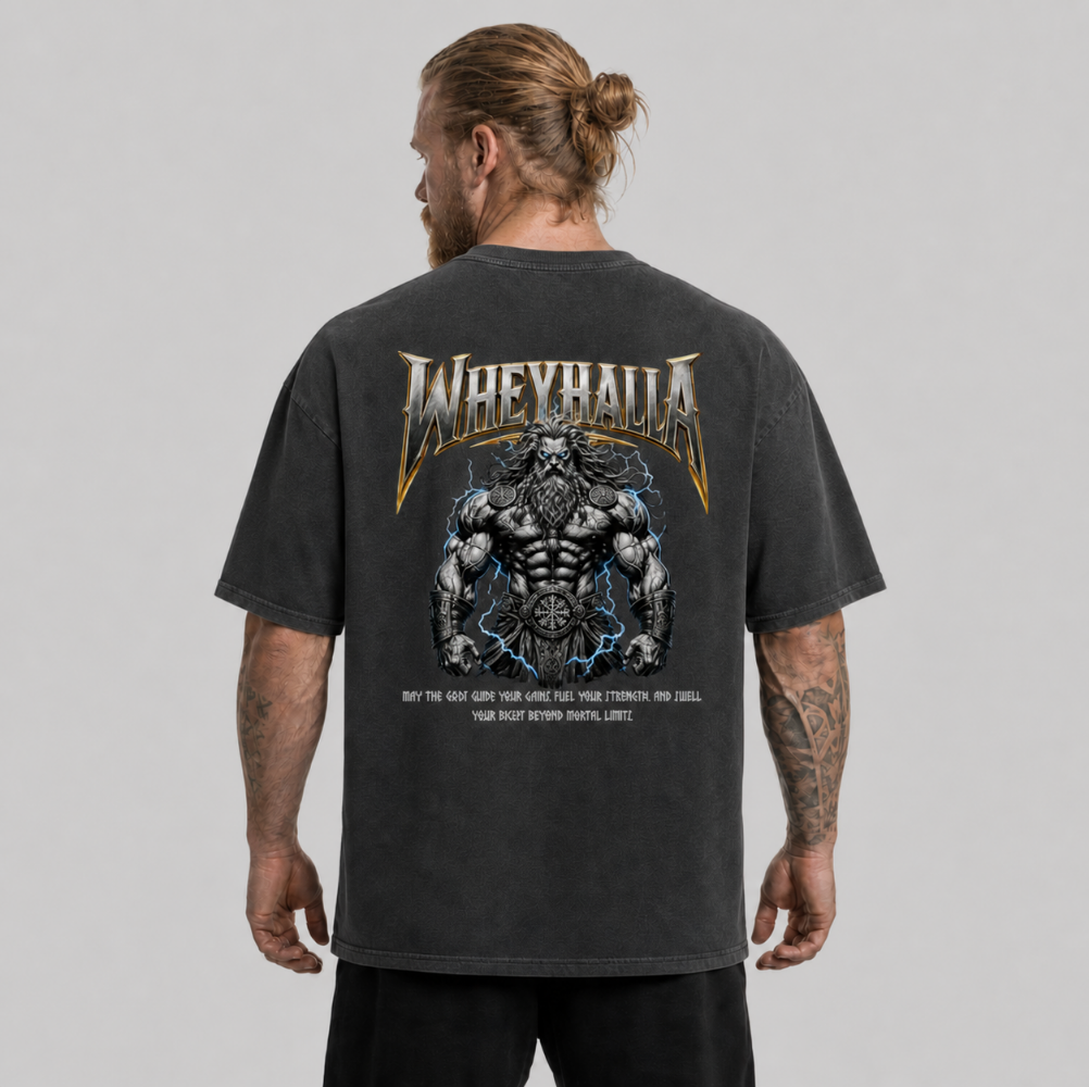 Oversized Shirt "Wheyhalla"