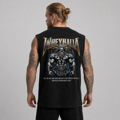 Sleeveless Oversized "Wheyhalla"