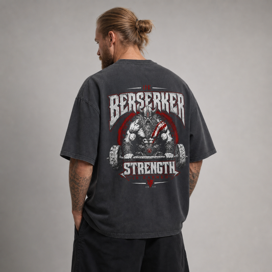 Oversized Shirt "Berserker Strength"