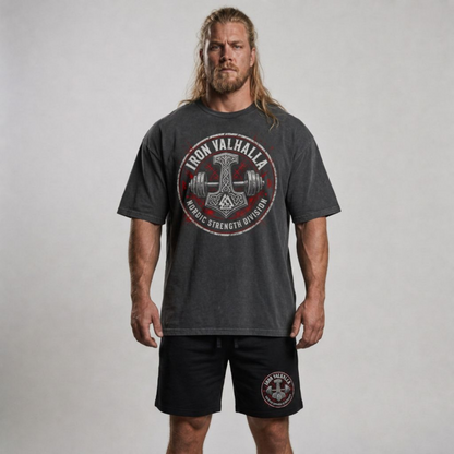 Oversized Shirt "Iron Valhalla"
