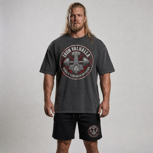 Oversized Shirt "Iron Valhalla"