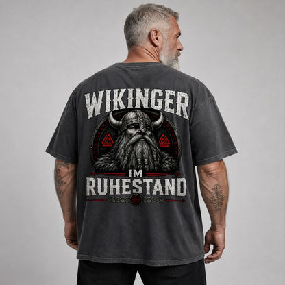 Oversized Shirt "Wikinger im Ruhestand"