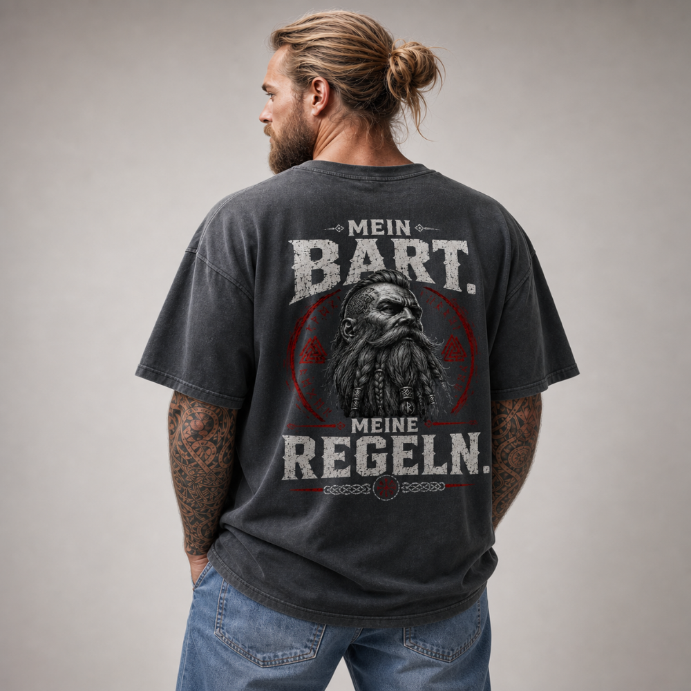 Oversized Shirt "Meine Regeln"