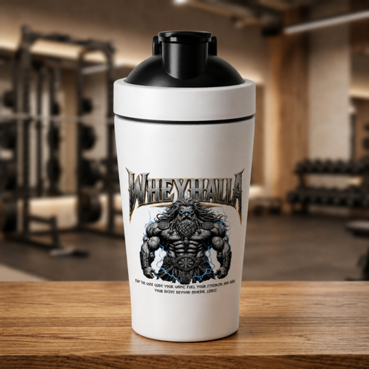 Fitness-Shaker "Wheyhalla"