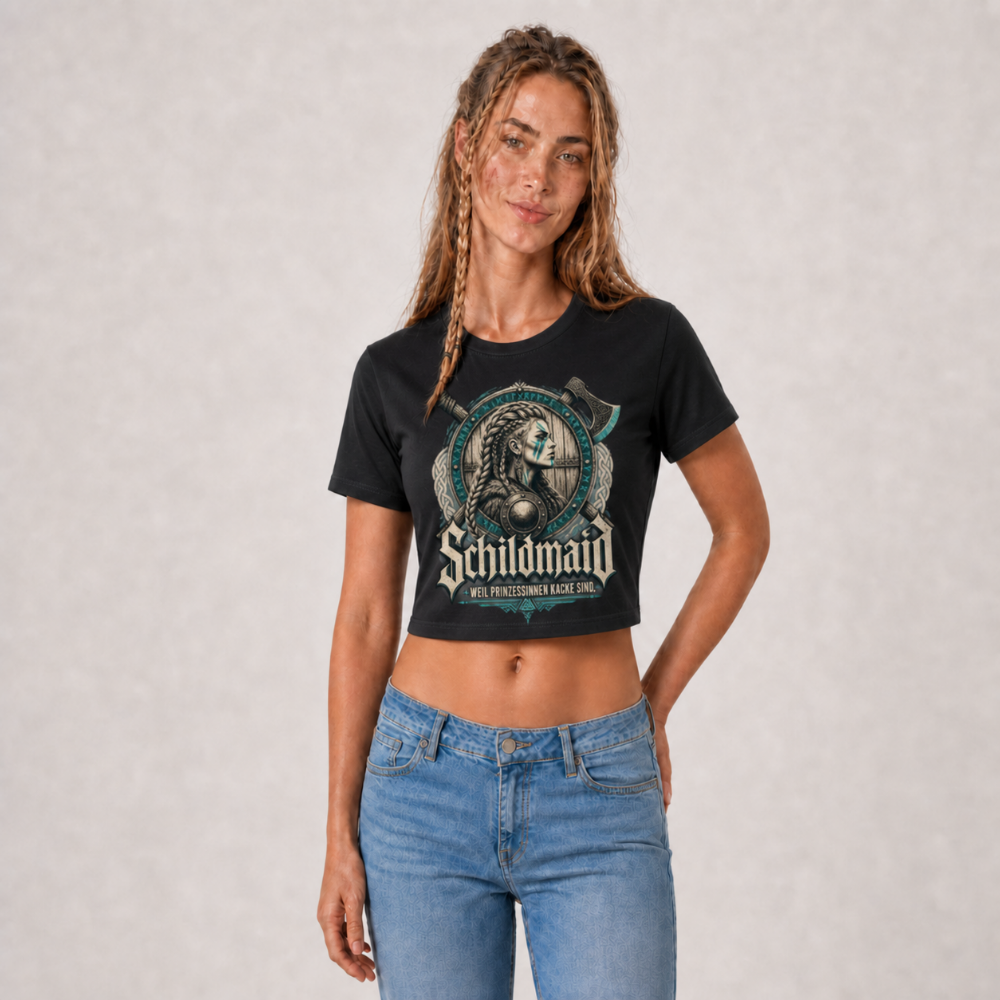 Cropped Tee "Schildmaid 2.0"